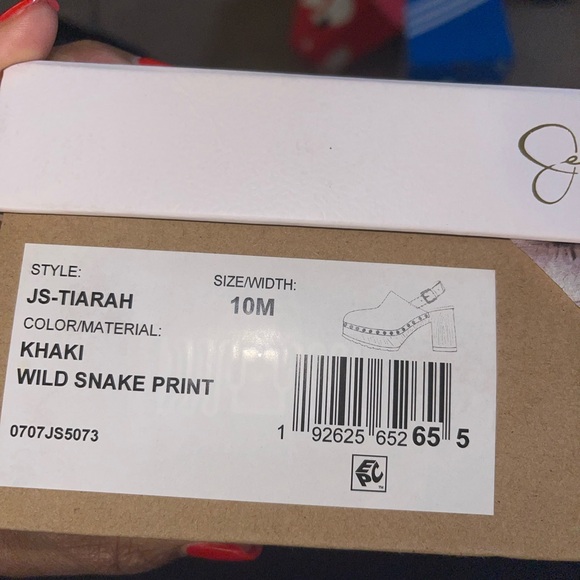 Jessica Simpson Snakeskin Clog - Picture 3 of 3